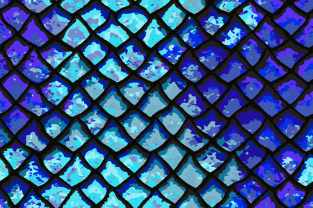 Full Seamless Onamental Snake Animal Skin Pattern Vector. Snake leather design for textile fabric...