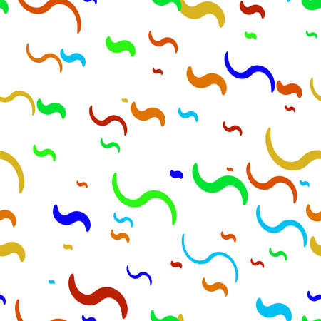 Full Seamless Background with Stripes Colorful Lines Vector. Texture with Vertical Abstract Brush Strokes. Vertical lines design for armchair, curtain and linens fabric print.のイラスト素材