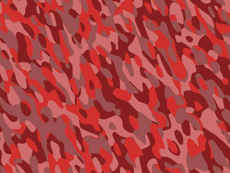 Full seamless abstract military camouflage skin pattern vector for decor and textile. Army masking design for hunting textile fabric printing and wallpaper. Design for fashion and home design.のイラスト素材