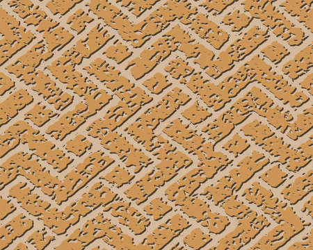 Full seamless geometric texture pattern vector for decoration. Monochrome design for textile fabric printing and wallpaper. Grunge model for fashion and home design.のイラスト素材