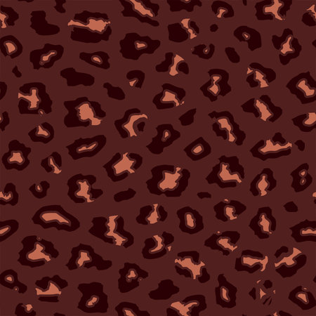 Full seamless leopard cheetah animal skin pattern. Design for textile fabric printing. Suitable for...