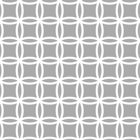 Full seamless modern geometric texture pattern for decor and textile. Gray shape for textile fabric printing and wallpaper. Abstract multipurpose model design for fashion and home designのイラスト素材