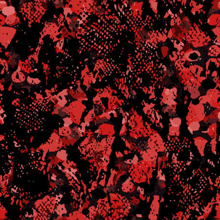Full Seamless Snake Animal Skin Pattern Vector. Snake leather design for textile fabric print. Snake leather pattern for bag, shoes, tight, dress and fabric printing.のイラスト素材