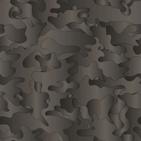 Full seamless dark military camouflage texture pattern vector. Dark colors design for girls, boys textile fabric and wallpaper print. Design for fashion and home design background.のイラスト素材