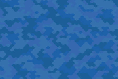 Full seamless abstract military camouflage skin pattern vector for decor and textile. Army masking design for hunting textile fabric printing and wallpaper. Design for fashion and home design.のイラスト素材