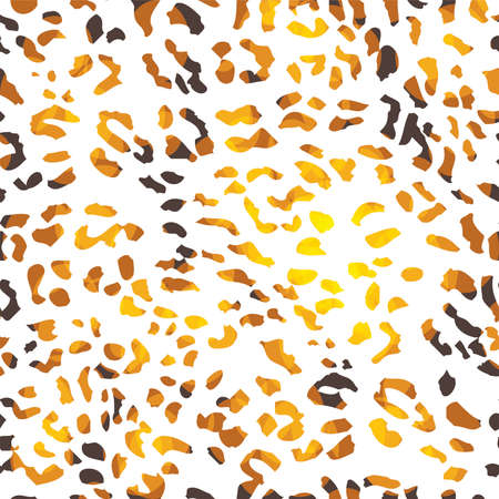 Full seamless leopard cheetah animal skin pattern. Ornamental Design for women textile fabric printing. Suitable for trendy fashion use.のイラスト素材