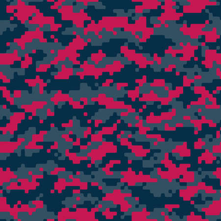 Full seamless military camouflage skin dotted pattern vector for decor and textile. Ornamental pointed army masking design for hunting textile fabric print and wallpaper. Design for trendy fashion.のイラスト素材