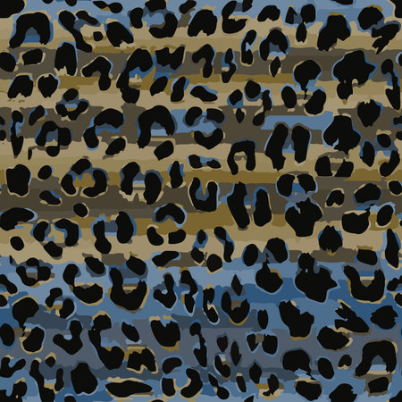 Full seamless leopard cheetah animal skin pattern. Ornamet Design for women textile fabric printing....