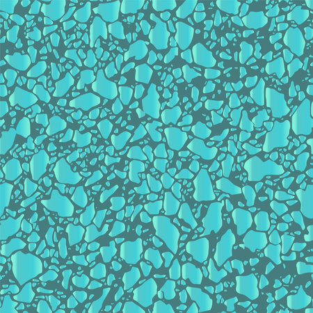 Fully seamless stone print pattern. Broken design. Abstract mosaic texture. vector background. Fabric and decorate path, wall, backdrop. Endless illustration. crack overlayのイラスト素材