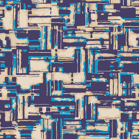 Full seamless abstract watercolor pattern print texture. Women's dress background. Tie dye for textile fabric wallpaper. Fashion and home design vector illustration.のイラスト素材