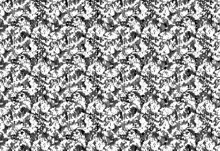 Full seamless modern halftone lines camouflage pattern for decor and textile. Camo model for textile...