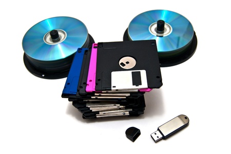face of the evolution of mediaの写真素材