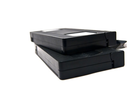 vhs cassettesの写真素材