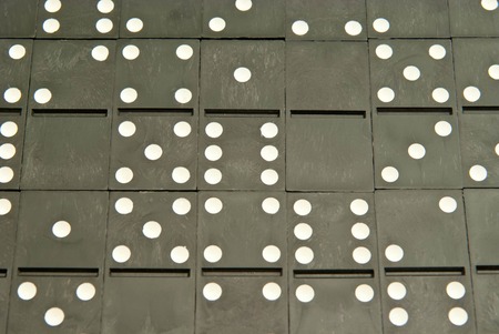 background of different plastic dominoes chips closeupの写真素材