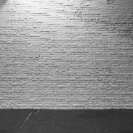 brick wall White Rustic Texture. Retro used Vintage Structure. Grungy Shabby white Background. Design Element. Abstract Light White with space for textの写真素材