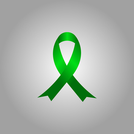 illustration of AIDS awareness ribbon. Breast cancer awareness ribbon.のイラスト素材