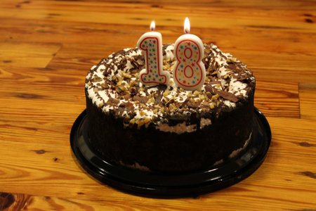 18 birthday cake