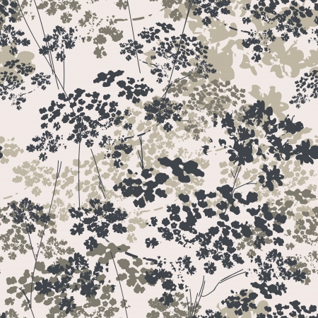 seamless floral backgroundのイラスト素材