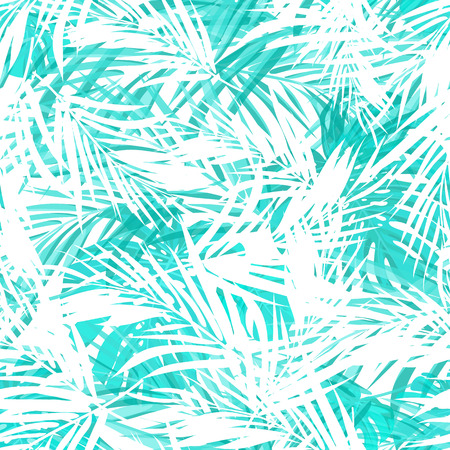 Seamless neo camouflage tropical summer pattern, vector illustrationのイラスト素材