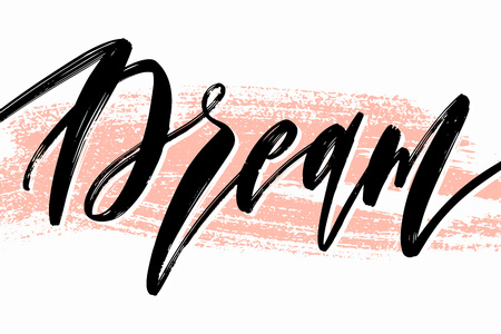 Hand drawn summer lettering. Travel and vacation calligraphy inscription. Vector illustration.のイラスト素材