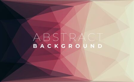 Abstract modern triangle polygonal background, vector illustration.のイラスト素材