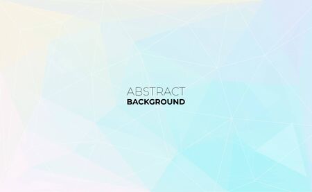Abstract modern triangle polygonal background, vector illustration.のイラスト素材