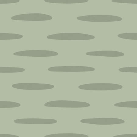 Irregular textured oval shapes seamless pattern.のイラスト素材