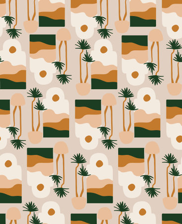 Beautiful cute Morocco Tile Marrakesh Inspired Seamless pattern modern style Vector EPS10,Design for...