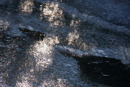 Winter season in Germany,photographed near Frankfurt, Main, Germany, February 2012