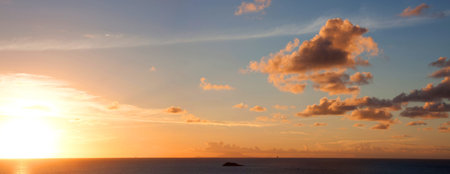 Beautiful Dickenson Bay in Antigua, photographed in November 2012