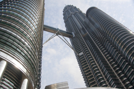 Petronas Towers Kuala Lumpur, Skyscraper, Malaysia; Photographed in October 2017のeditorial素材