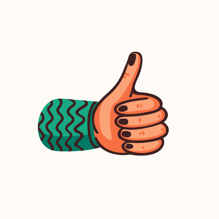 Like sticker for a social media, making a blog or vlog vector flat illustration. Set of cartoon icons for making internet contentのイラスト素材