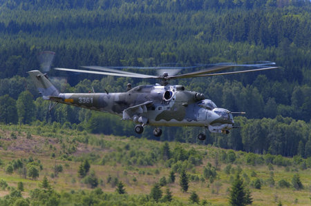 russian heavy attack helicopter
