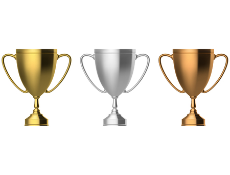 Trophy cupのイラスト素材