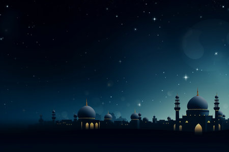Islamic Mosque Background. Generative AIの素材