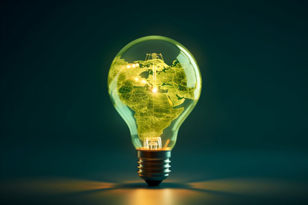Renewable Energy and Environmental Protection. Generative AIの素材