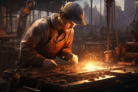 Dynamic Worker. Generative AIの素材