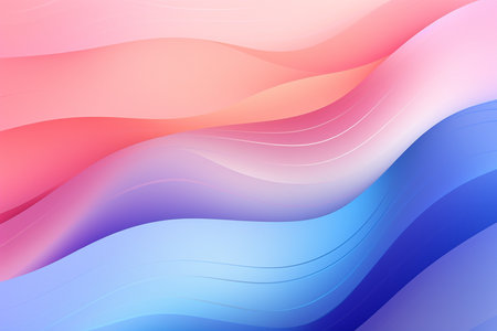 Dynamic Gradient Wave Background. Generative AIの素材