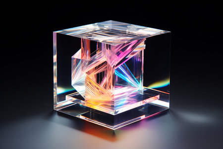 Glass Prism. Aiの素材