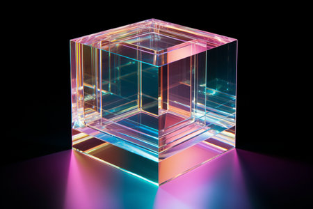 Glass Prism. Aiの素材