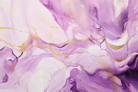 Marble Pink Ink Painting. Aiの素材
