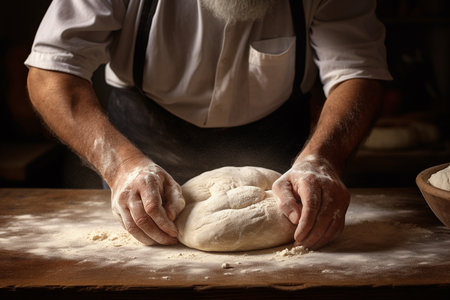 Artisan Bread Dough. Aiの素材