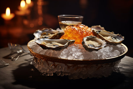 Luminous Oyster. Aiの素材