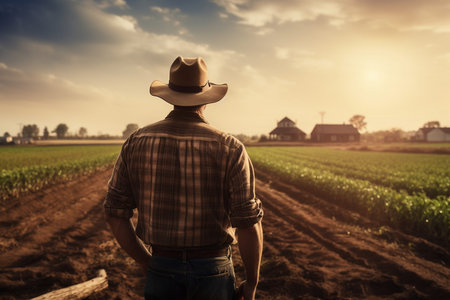 Rural Landscape. Aiの素材
