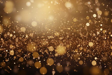 Festive Confetti Rain. Aiの素材