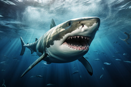 Ocean Shark. Aiの素材