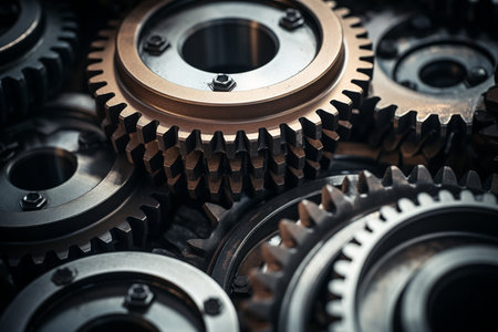 Machine Gears. Aiの素材
