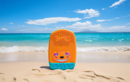 Sunset Beach. Aiの素材