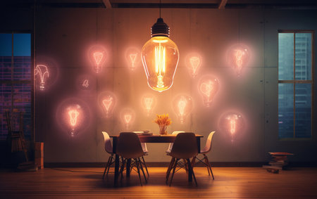 Bulb Art. Aiの素材