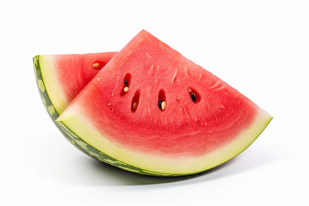 Crisp Watermelon on White. Aiの素材